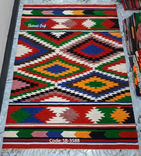 Handloom Exclusive Shotoronji carpet-floormat-rugs for home decor SB-3588