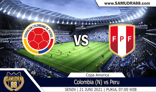 Prediksi Bola Terpercaya America Kolombia VS Peru 21 Juni 2021