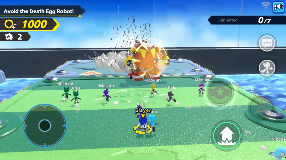 لعبة Sonic Rumble