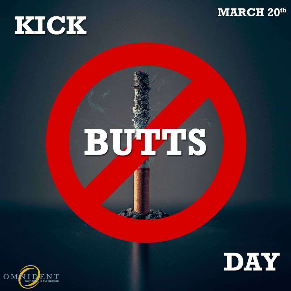 National Kick Butts Day Wishes Beautiful Image