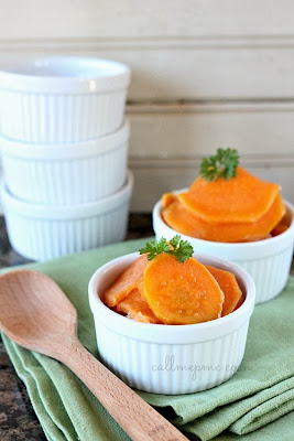 Thanksgiving candied sweet potatoes