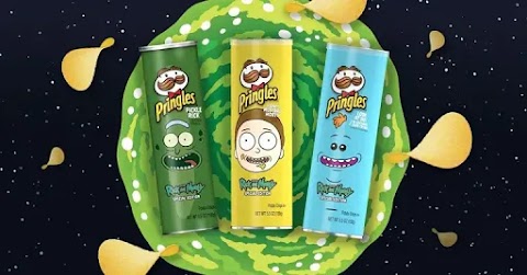 Pringles lanzará nuevos sabores inspirados en Rick and Morty