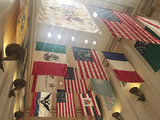 American Adventure Flag Staircase Epcot Disney World