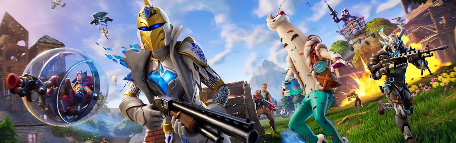 Exploring Fortnite Chapter 4 Season 5 - The OG Experience