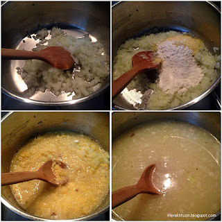 sebzeli mısır çorbası yapılışı