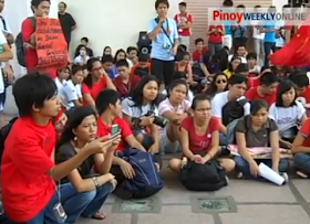 Philippines Asia Revolution: University Students Protest Against Budget Cuts on Education The World Revolution