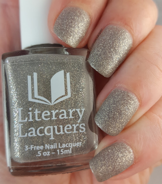 Grey-matte-nail-polish-with-silver-flakes-and-glass-flecks