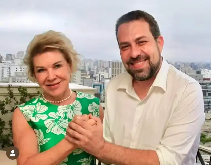 Marta e Boulos contam com o total apoio do presidente Lula da Silva - Foto: Reprodução Instagram / @martasuplicy