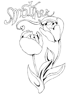 Mother's Day Coloring Pages