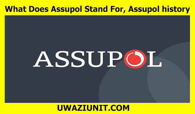 What Does Assupol Stand For, Assupol history