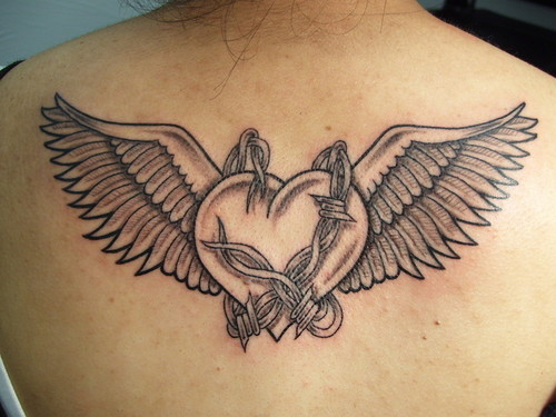 Wings Tattoo Men Angel Wings Tattoo Design For Men angel wing tattoos 