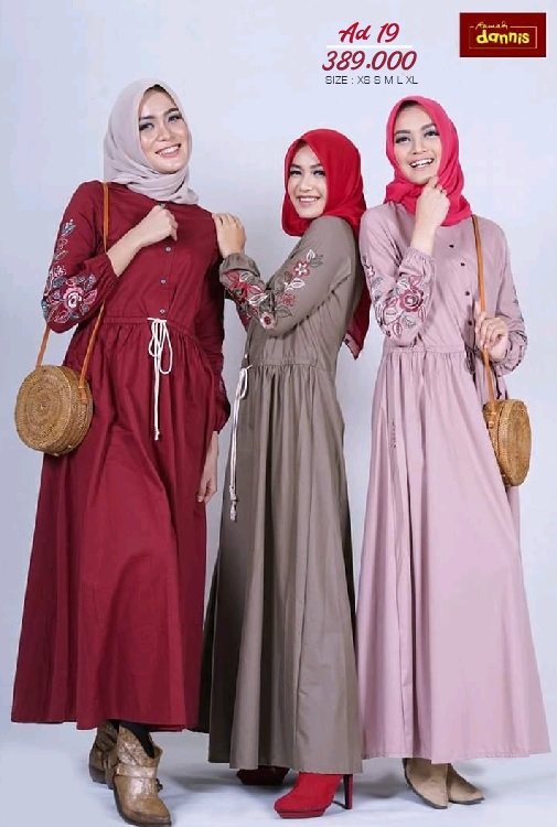  KOLEKSI GAMIS MODERN DANNIS AD 19