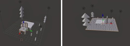 Membuat Animasi Larva Melompati Meja Dan Kursi Menggunakan Aplikasi Blender 3D