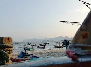 Fishing boats at Sam Roi Yot