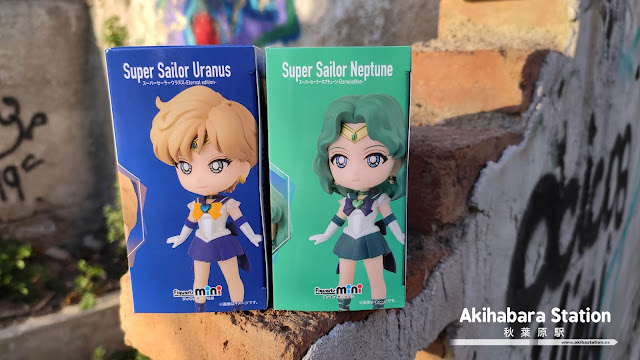 Review de las Figuarts Mini de Urano y Neptuno de Sailor Moon Eternal - Tamashii Nations