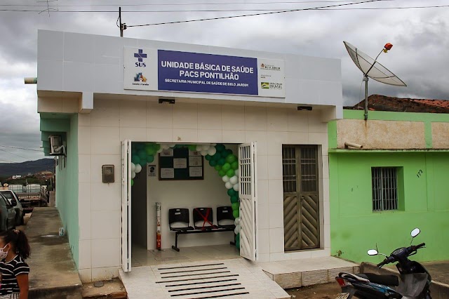 MORADORES DO BAIRRO PONTILHÃO, EM BELO JARDIM,  COMEMORARAM A ENTREGA DA NOVA SEDE DA UNIDADE BÁSICA DE SAÚDE - PACS PONTILHÃO, NESSA SEGUNDA-FEIRA (07).