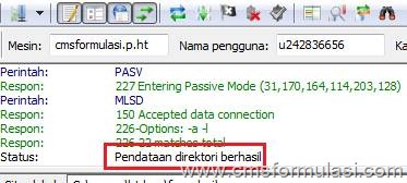 Upload CMS Formulasi ke IdHotinger dengan Filezilla