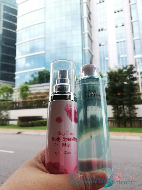 Pore Purifying Serum Cleanser dari Althea ni memudahkan kita menanggalkan mekap