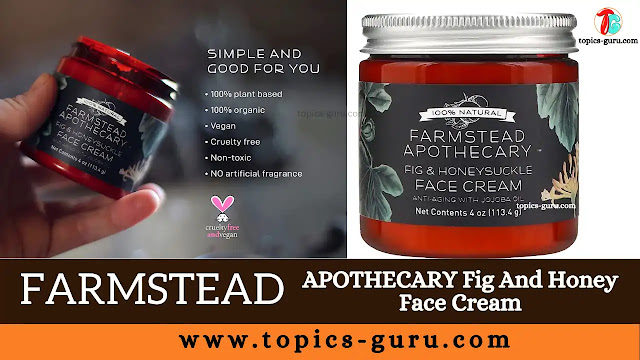 FARMSTEAD APOTHECARY Fig And Honey Face Cream
