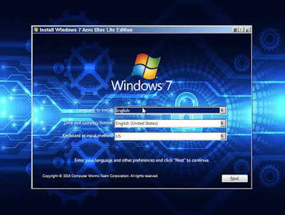 Windows 7 Aero Blue 2016 screenshot 2