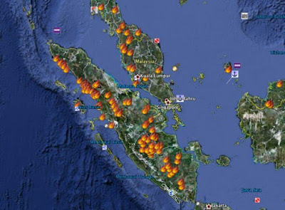 57 Titik Panas Terdeteksi di Aceh