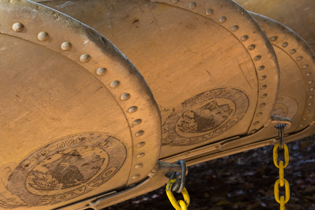 Canoes at Tyler State Park Lake