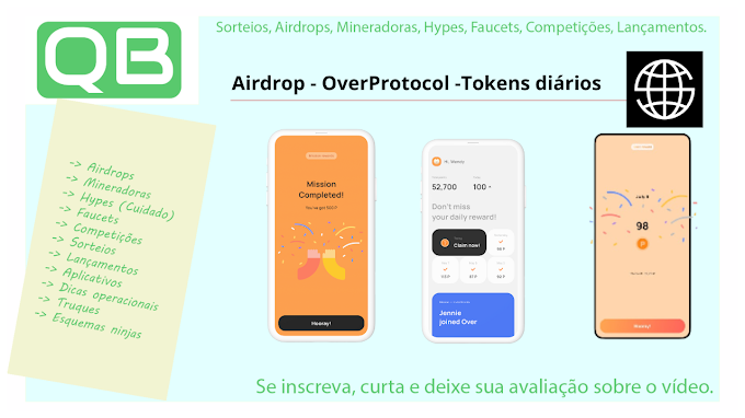 Airdrop - Aplicativo - Wallets - OverProtocol