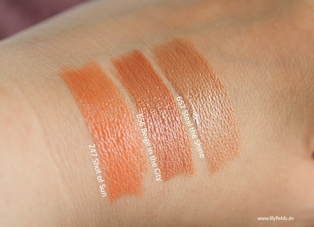 L'Oreal - Color Riche Shine Lippenstifte 'The Naked Tans'