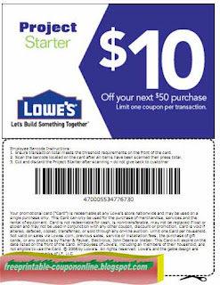 Free Printable Lowes Coupons