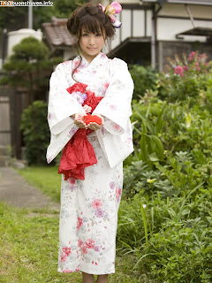 Mai Nishida Japanese Sexy Idol Sexy Kimono 4