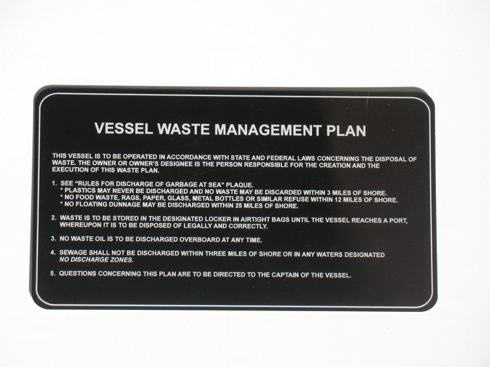 marine safety graphics: uscg required placards