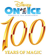 Disney On Ice celebrates 100 Years Of Magic is coming to the Blue Cross . (years color logo)