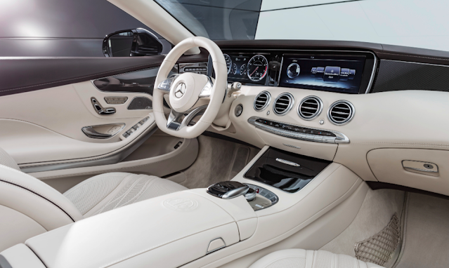 luxury cars with white interior