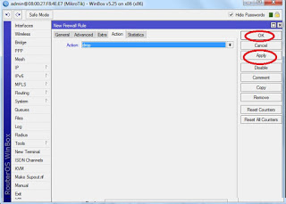 tahap 4 Cara blokir file mp3 dan mkv melalui mikrotik