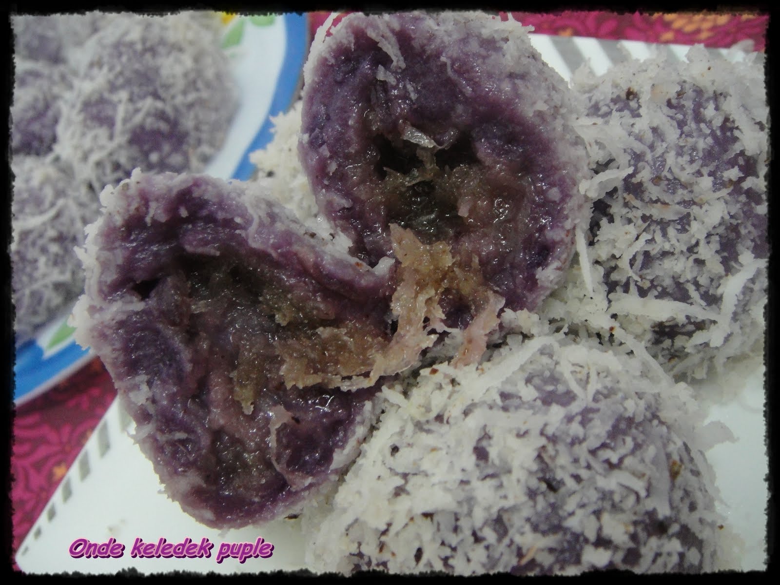 Resepi Kehidupanku: Onde Keledek Purple