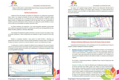 Replanteo de Explanaciones con Estación Total