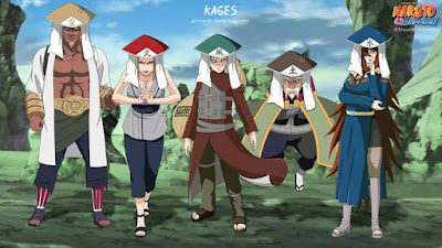 Lima Kage Anime Naruto