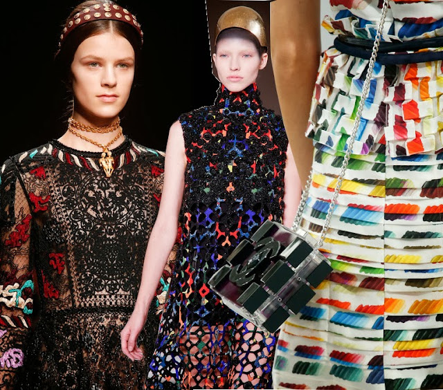 chanel, valentino, and mcqueen spring 2014 dresses