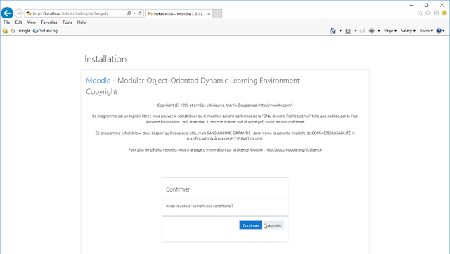 Installation de moodle sur Serveur Windows - 4