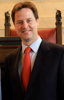 A youthful looking Nick Clegg