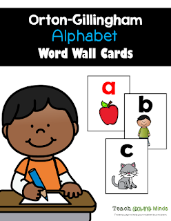 https://www.teacherspayteachers.com/Product/Orton-Gillingham-Alphabet-Word-Wall-Cards-4528785