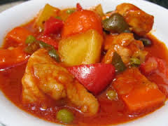 CHICKEN AFRITADA RECIPE 