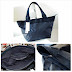 CALVIN KLEIN JEANS Tote (Black and Navy)