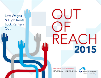 Report Cover for "Out of Reach 2015"