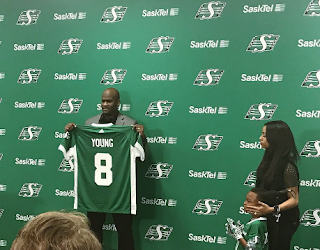 Image result for vince young saskatchewan roughriders