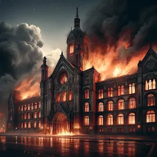 Incendio Della Borsa di Copenaghen