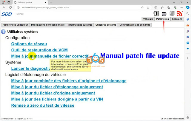 JLR SDD ‘Software Status File Out Of Date’ Error solution 2