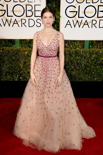 Anna Kendrick attends the 72nd Annual Golden Globe Awards