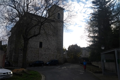 Iglesia de La Asusnción, inicio del recorrido