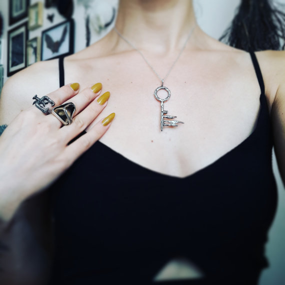 mystical jewelry, occult jewelry